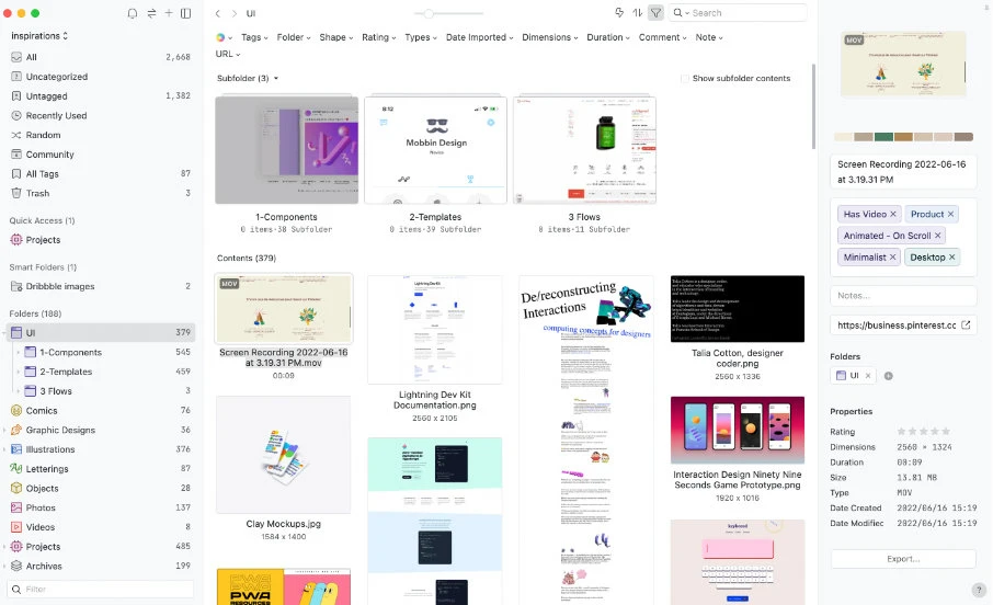 Capture of the Eagle application